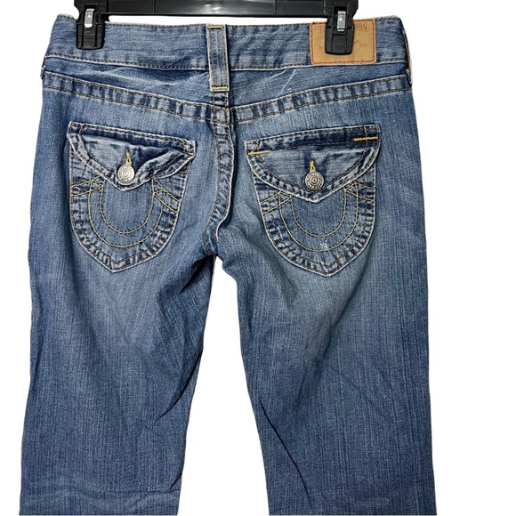 True Religion Joey Mid-Rise Flare Jeans - Size 26 - Picture 5 of 5